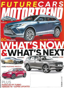 MOTOR TREND 2020 JULY - McLAREN GT & ELVA, FERRARI F8, TURBO S